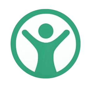 Logo de persona fuerte